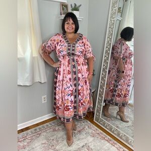 BloomChic boho print dress